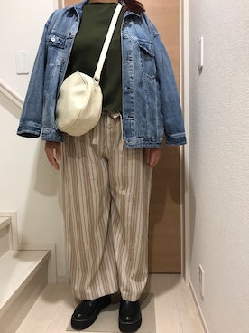 「アベイル」｜「アイテム（その他）」を使った、あんちゃんさん（レディース・170cm）の春コーディネート