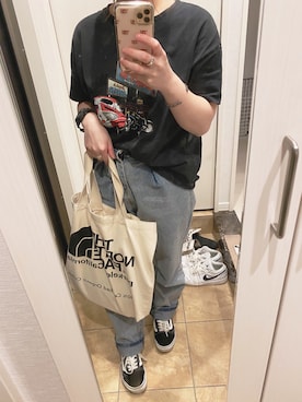 「Factor=（ファクターイコール）のアイテム（トップス）」を使った、てらさん（レディース・159cm）の夏コーディネート