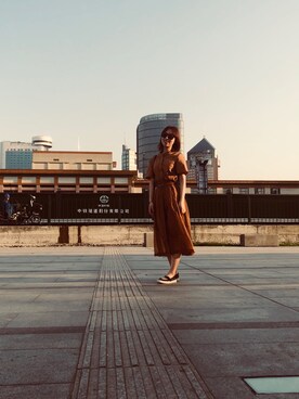 「Millie'sのアイテム」を使った、xfxxfxさん（レディース・158cm）の春コーディネート