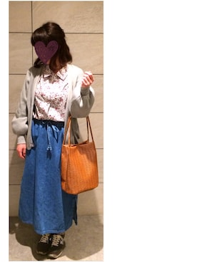 「RUBY AND YOU」｜さくらさん（レディース・152cm）の春コーディネート