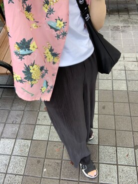 「夏だ！Tシャツを着よう！」｜よさん（レディース・163cm）の夏コーディネート