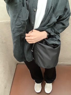 「G.V.G.V. FLAT(ジーヴィージーヴィーフラット)のアイテム」を使った、よさん(レディース・163cm)の秋コーディネート