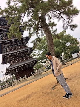 のりのりおさん（メンズ・175cm）の秋コーディネート