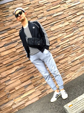 のりのりおさん（メンズ・175cm）の春コーディネート