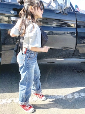 maiiii227さん（キッズ・122cm）の春コーディネート