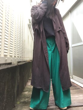 kana9さん（レディース・157cm）の秋コーディネート