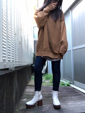 kana9さん（レディース・157cm）の冬コーディネート