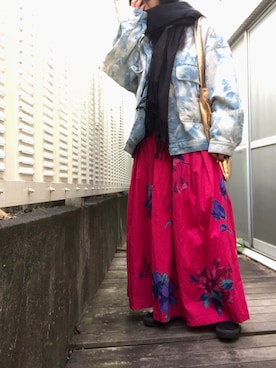 「BIG MAC（ビッグマック）のアイテム（ジャケット/アウター）」を使った、kana9さん（レディース・157cm）の冬コーディネート