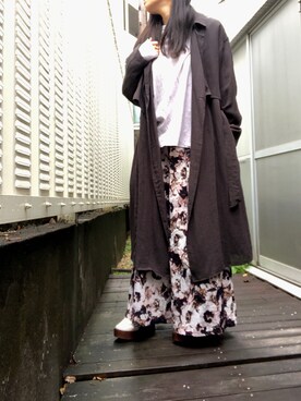 kana9さん（レディース・157cm）の冬コーディネート