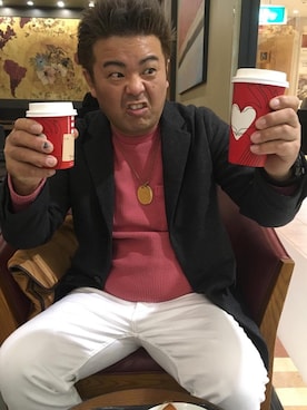 「ニコアンド」｜「アイテム（その他アウター）」を使った、高野君さん（メンズ・175cm）の春コーディネート