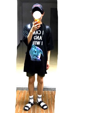 ぺろり菌さん（メンズ・173cm）の夏コーディネート