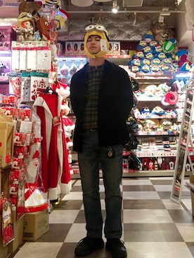「korean」｜「アイテム（その他アウター）」を使った、HHYS_404H0Tさん（メンズ・176cm）の秋コーディネート