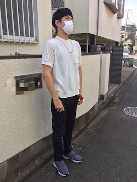 カフェ さん(メンズ・188cm)の秋コーディネート