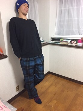 カフェ さん(メンズ・188cm)の秋コーディネート
