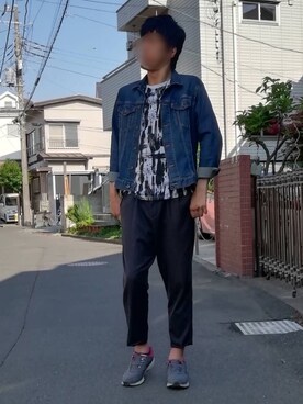 「CIAOPANIC TYPY（チャオパニックティピー）のアイテム」を使った、カフェ　さん（メンズ・188cm）の春コーディネート