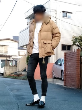 カフェ　さん（メンズ・188cm）の秋コーディネート