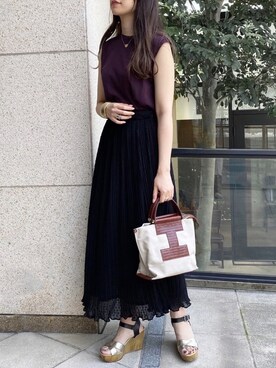 chisaさん（レディース・164cm）の夏コーディネート