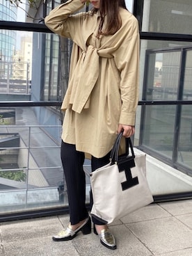 「Ameri（アメリ）のアイテム」を使った、chisaさん（レディース・164cm）の秋コーディネート