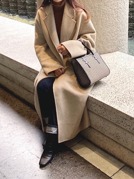 chisaさん（レディース・164cm）の冬コーディネート