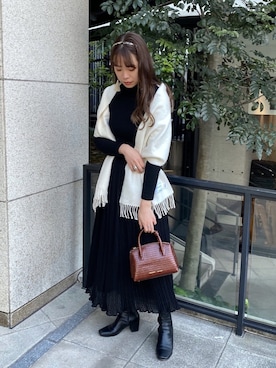 chisaさん（レディース・164cm）の冬コーディネート