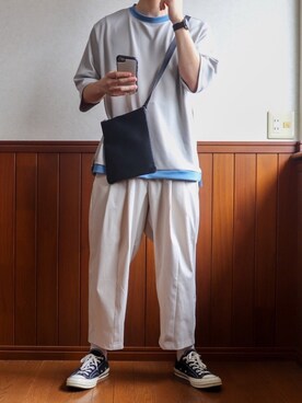 えーと ☘🐝さん（メンズ・169cm）の夏コーディネート