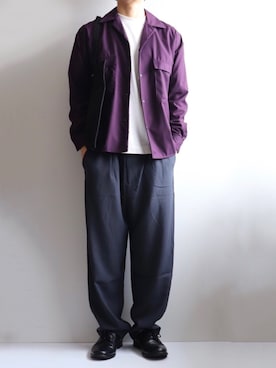 「GOSTAR DE FUGA（ゴスタール ジフーガ）のアイテム（ジャケット/アウター）」を使った、えーと ☘🐝さん（メンズ・169cm）の冬コーディネート