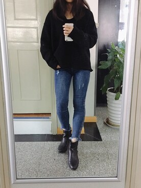 biscuitsさん（レディース・167cm）の冬コーディネート