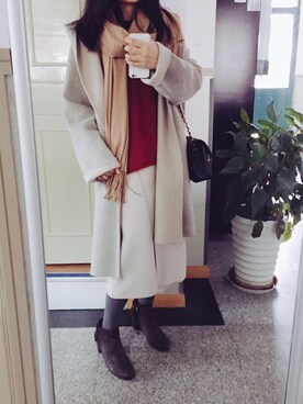 biscuitsさん（レディース・167cm）の冬コーディネート