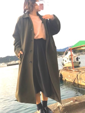 kahoさん（レディース・151cm）の冬コーディネート
