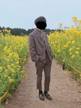 「EMMA  CLOTHES」｜「アイテム（財布/小物）」を使った、ベ〜さん（メンズ・176cm）の春コーディネート