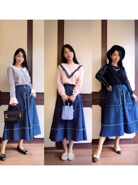 HILLHILL娜さんのコーディネート