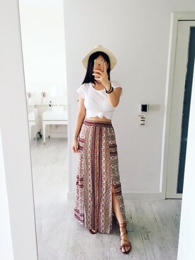 HILLHILL娜さんのコーディネート