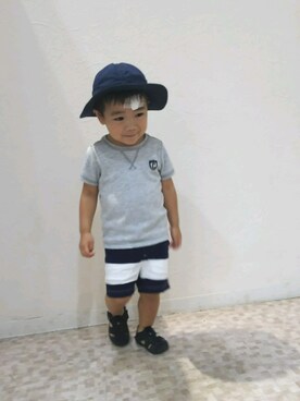 KKさん(レディース・160cm)の夏コーディネート