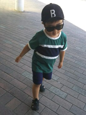 KKさん(レディース・160cm)の夏コーディネート