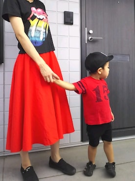 KKさん(レディース・160cm)の夏コーディネート