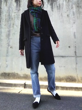 KKさん(レディース・160cm)の冬コーディネート