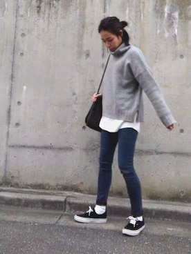 KKさん(レディース・160cm)の冬コーディネート
