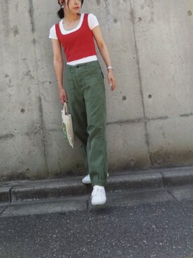 KKさん(レディース・160cm)の春コーディネート