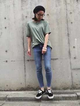 KKさん(レディース・160cm)の夏コーディネート