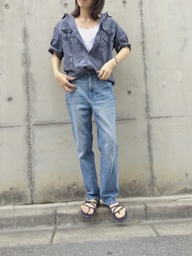 KKさん（レディース・160cm）の夏コーディネート