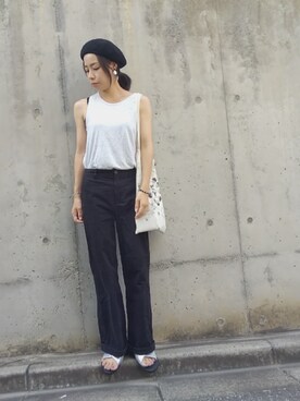 KKさん（レディース・160cm）の夏コーディネート