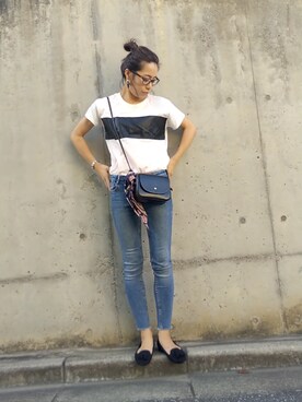 KKさん(レディース・160cm)の夏コーディネート