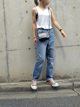 KKさん（レディース・160cm）の秋コーディネート