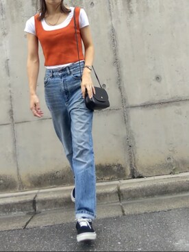 KKさん（レディース・160cm）の秋コーディネート