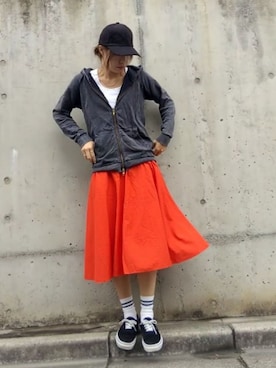 KKさん（レディース・160cm）の秋コーディネート