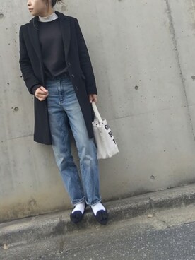 KKさん(レディース・160cm)の冬コーディネート