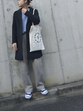 KKさん(レディース・160cm)の冬コーディネート