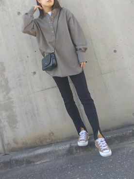 KKさん（レディース・160cm）の春コーディネート