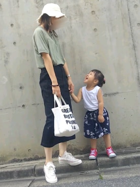 KKさん（レディース・160cm）の夏コーディネート