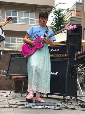 Punirisaさん（レディース・157cm）の夏コーディネート